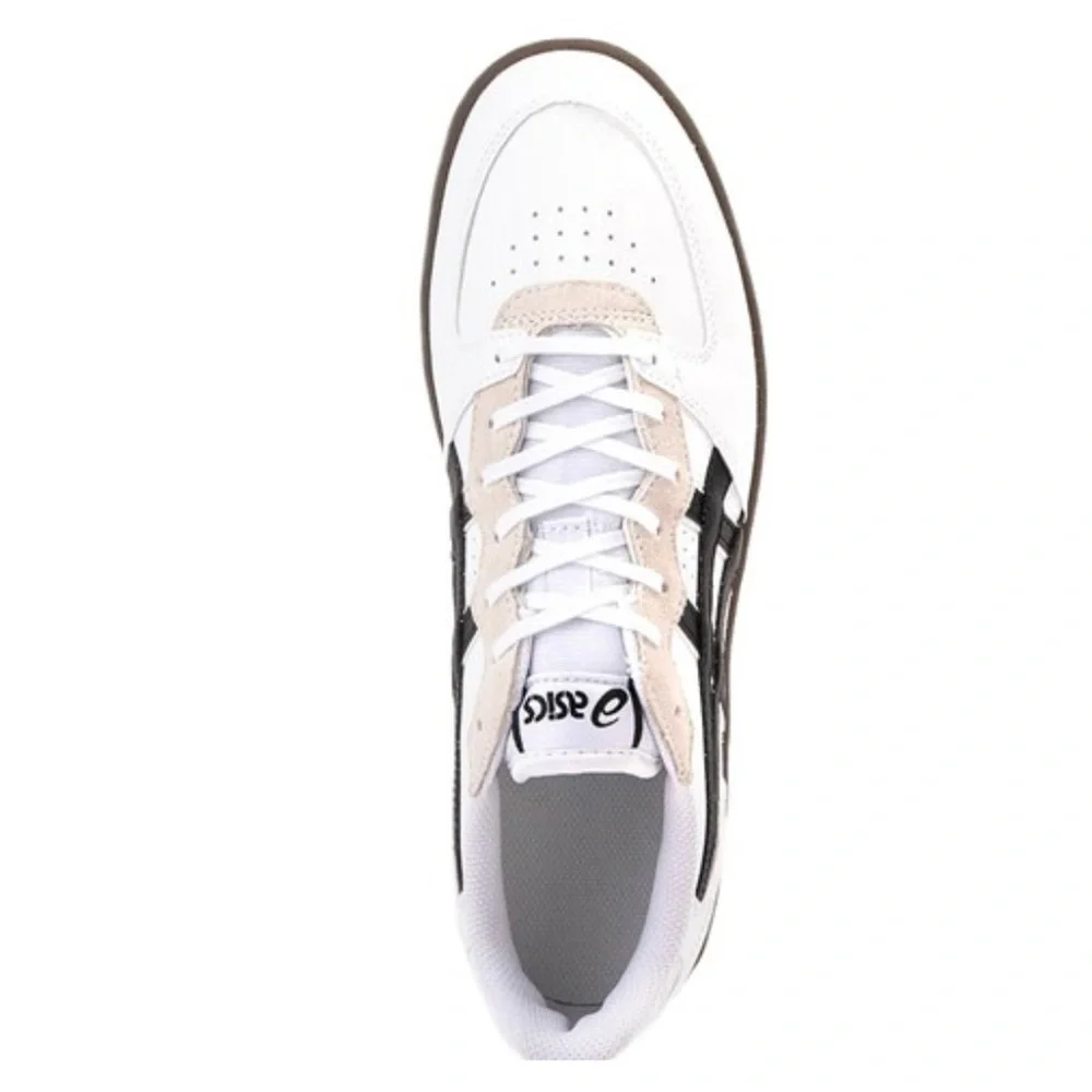 10 ASICS Skyhand OG Sneakers Shoes Mens 8.5 white black brown ivory trending - Picture 4 of 9